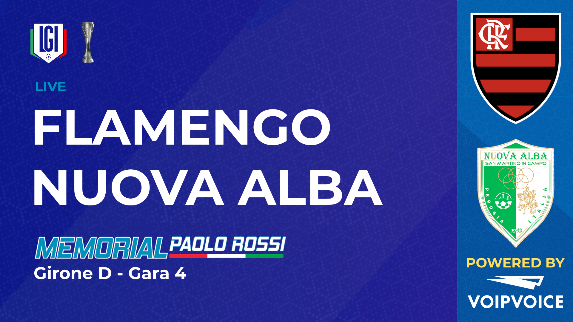 Flamengo - Nuova Alba | Paolo Rossi Maschile | stagione 2026/27