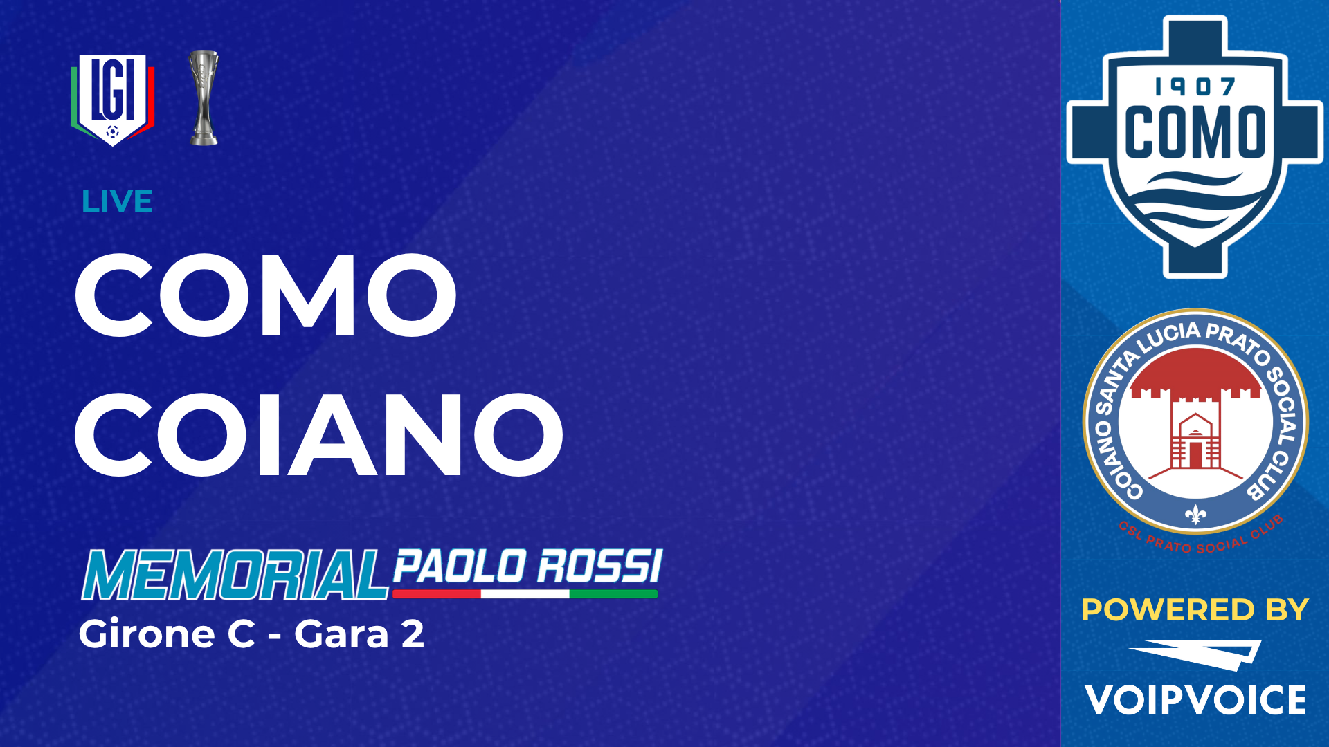 Como - Coiano | Paolo Rossi Maschile | stagione 2026/27
