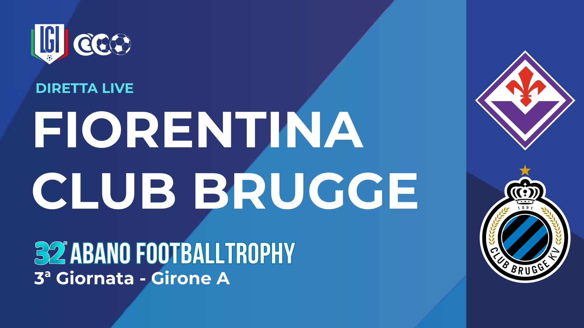 Fiorentina-Club Brugge | Abano Terme Under 14, edizione 2025/2026