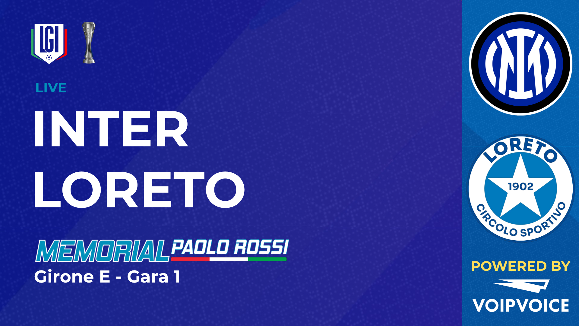 Inter - Loreto | Paolo Rossi Maschile | stagione 2026/27