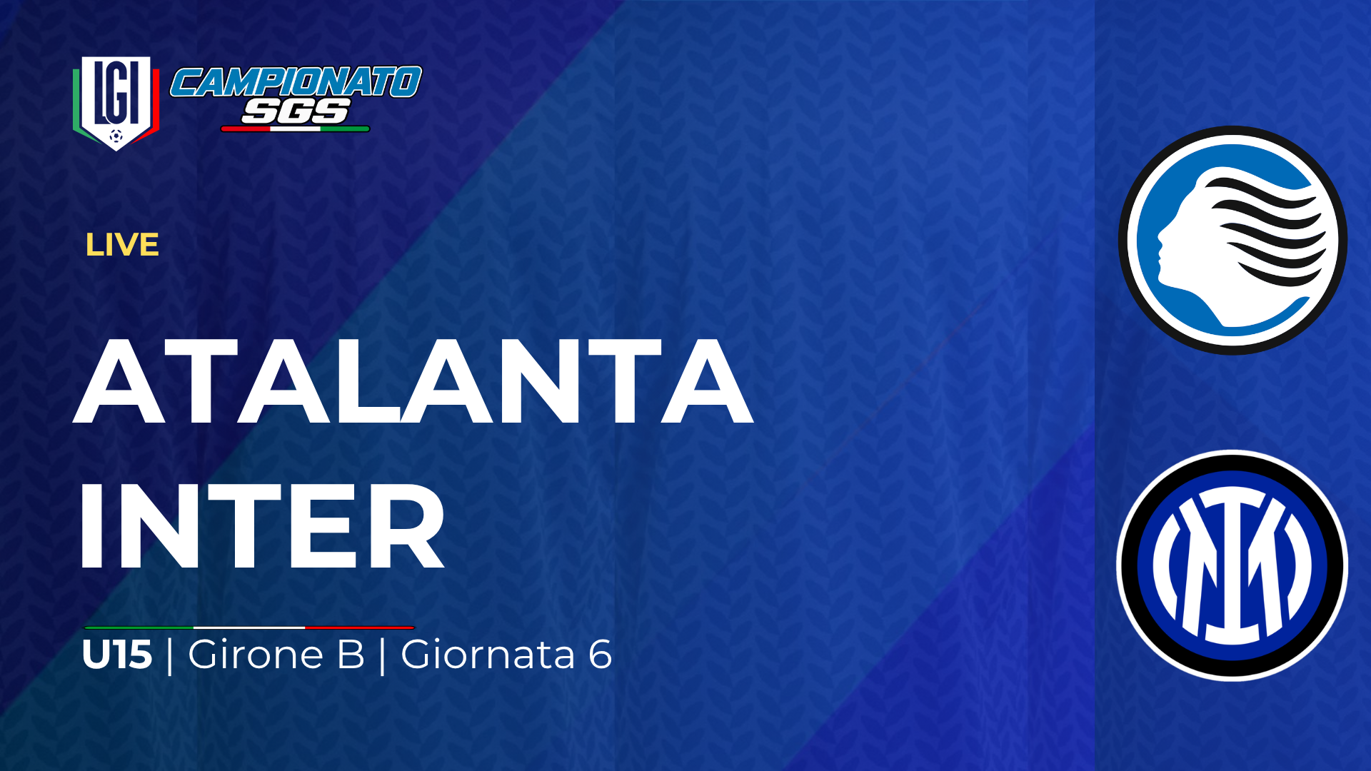 Atalanta - Inter | 6ª giornata Campionato Under 15 | stagione 2026-27