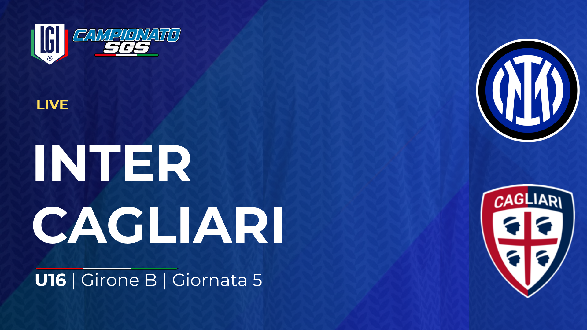Inter - Cagliari | 5ª giornata Campionato Under 16 | stagione 2026-27