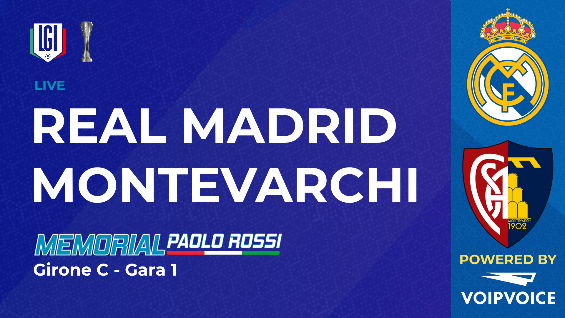 Real Madrid - Aquila Montevarchi | Paolo Rossi Maschile | stagione 2026/27