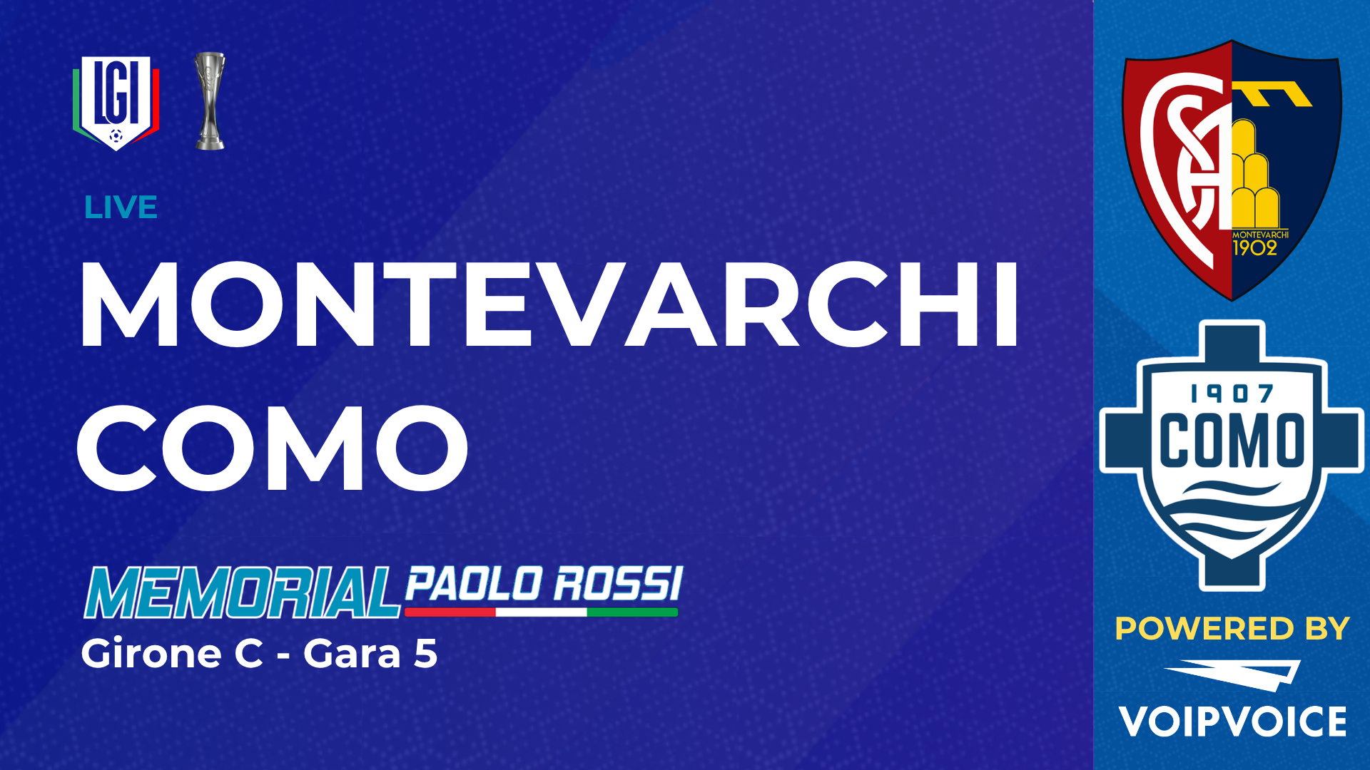 Aquila Montevarchi - Como | Paolo Rossi Maschile | stagione 2026/27