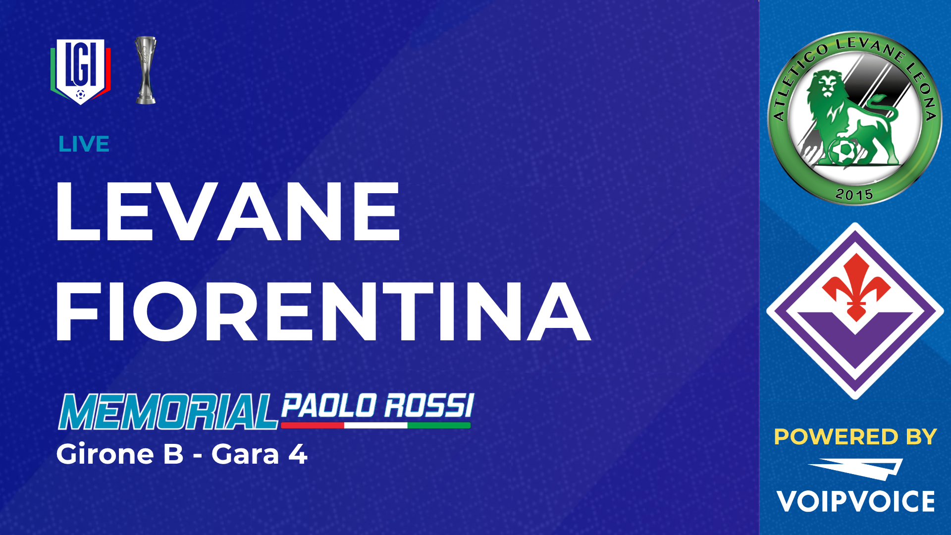 Atletico Levane - Fiorentina | Paolo Rossi Maschile | stagione 2026/27