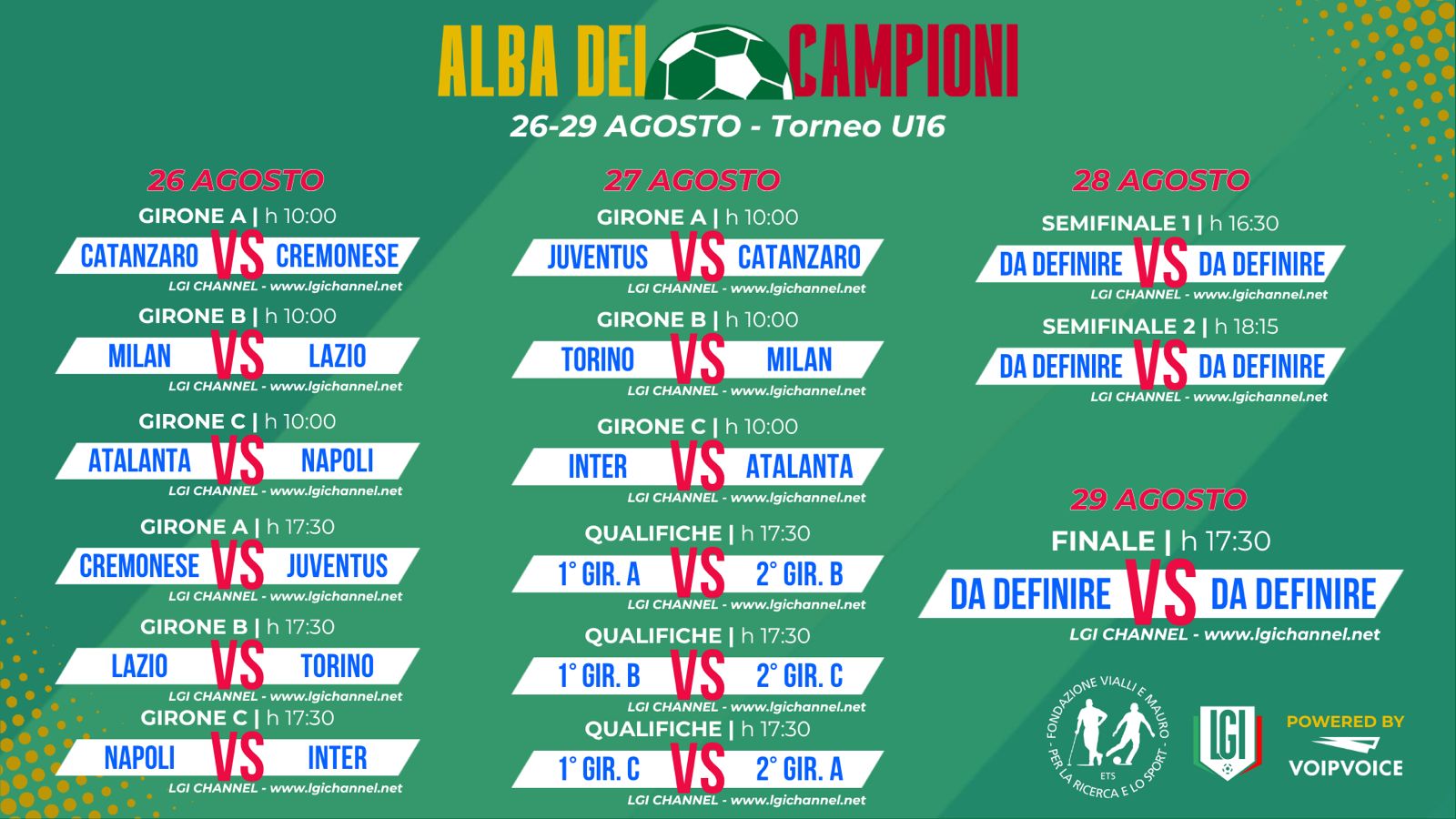 Test Alba dei Campioni