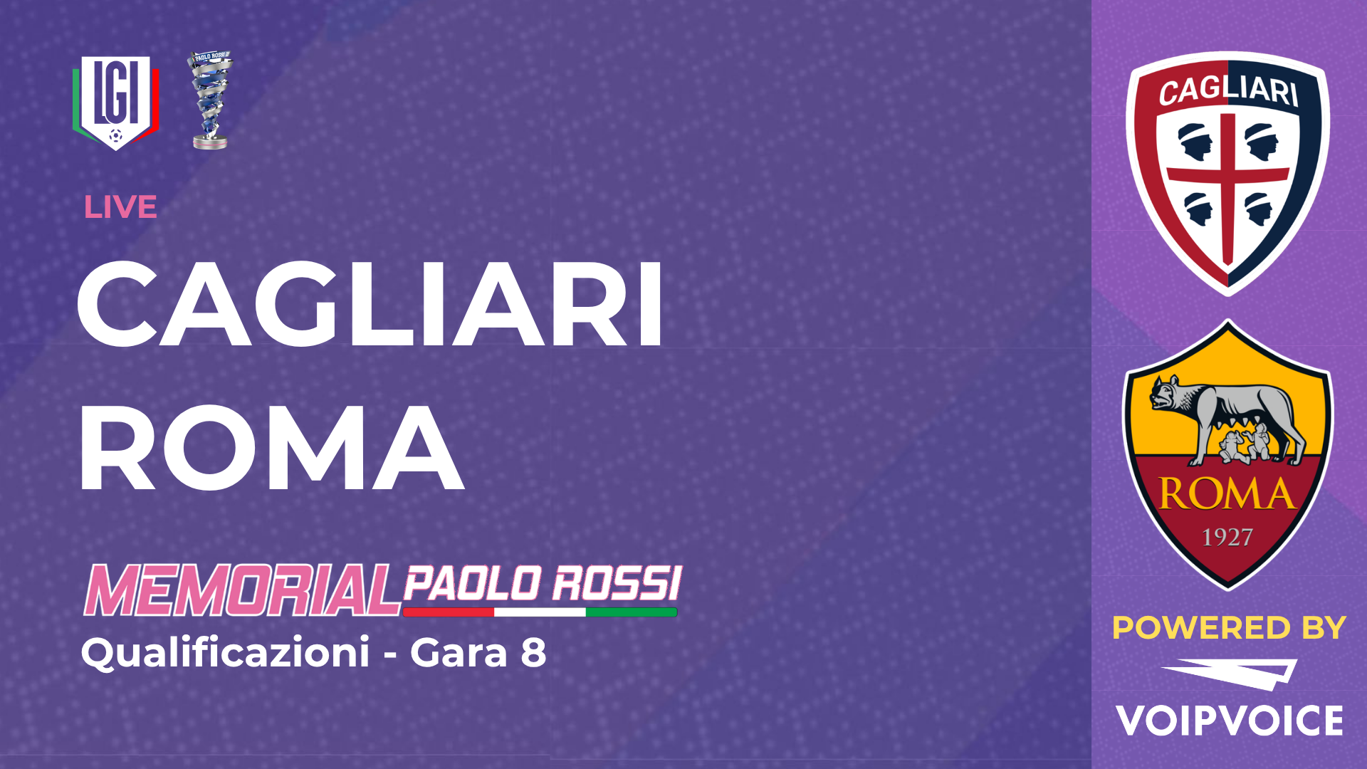 Cagliari - Roma | Paolo Rossi Femminile | stagione 2026/27