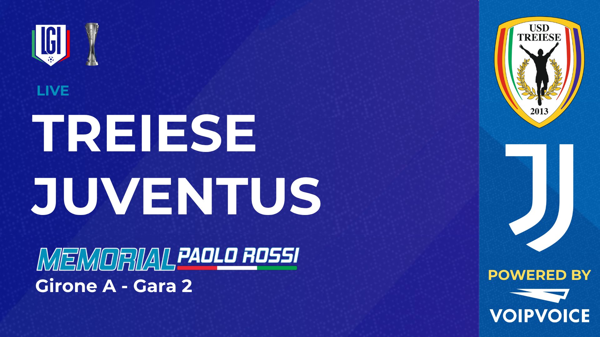 Treiese - Juventus | Paolo Rossi Maschile | stagione 2026/27