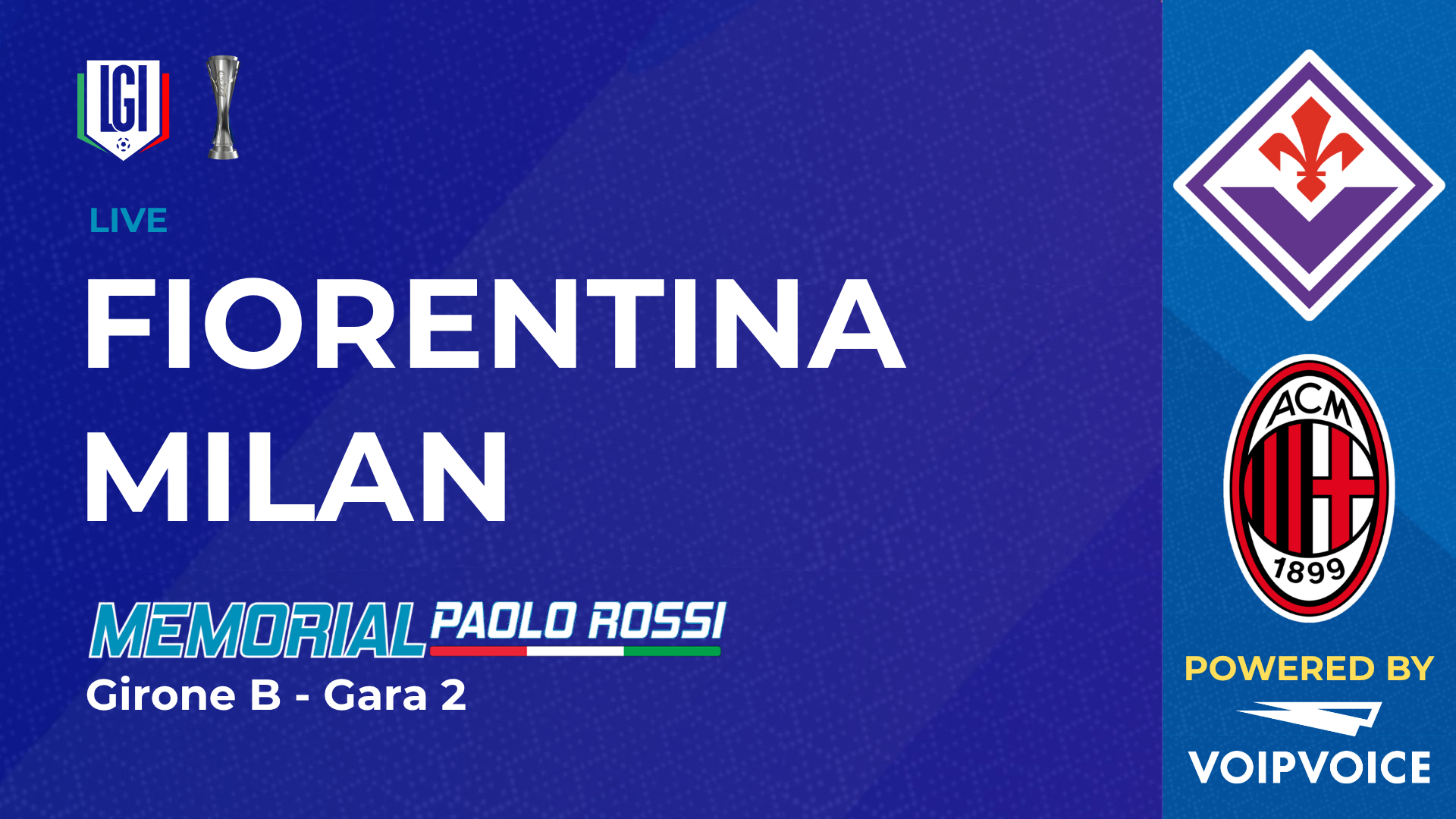 Fiorentina - Milan | Paolo Rossi Maschile | stagione 2026/27