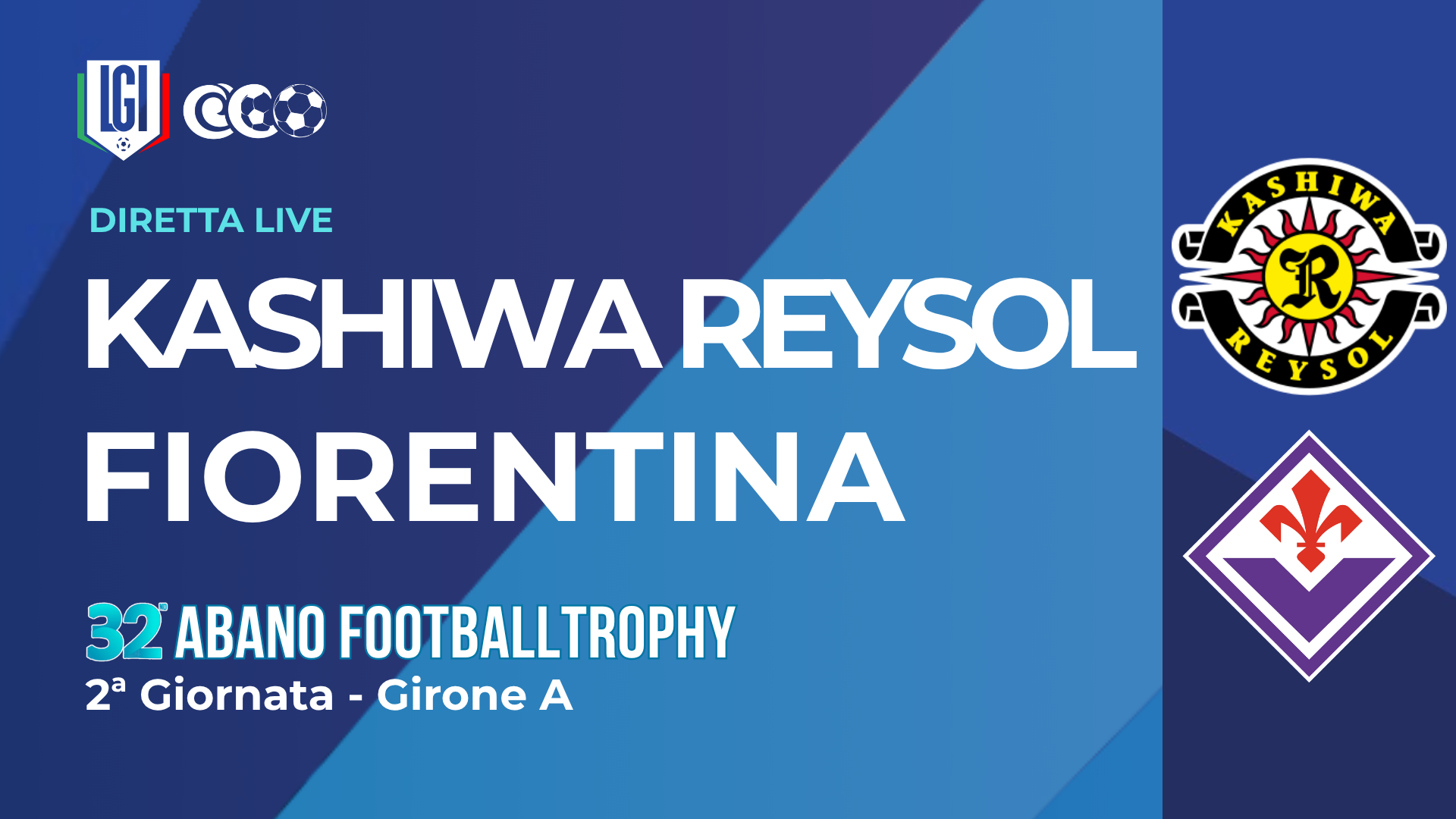 Kashiwa Reysol-Fiorentina | Abano Terme Under 14, edizione 2025/2026