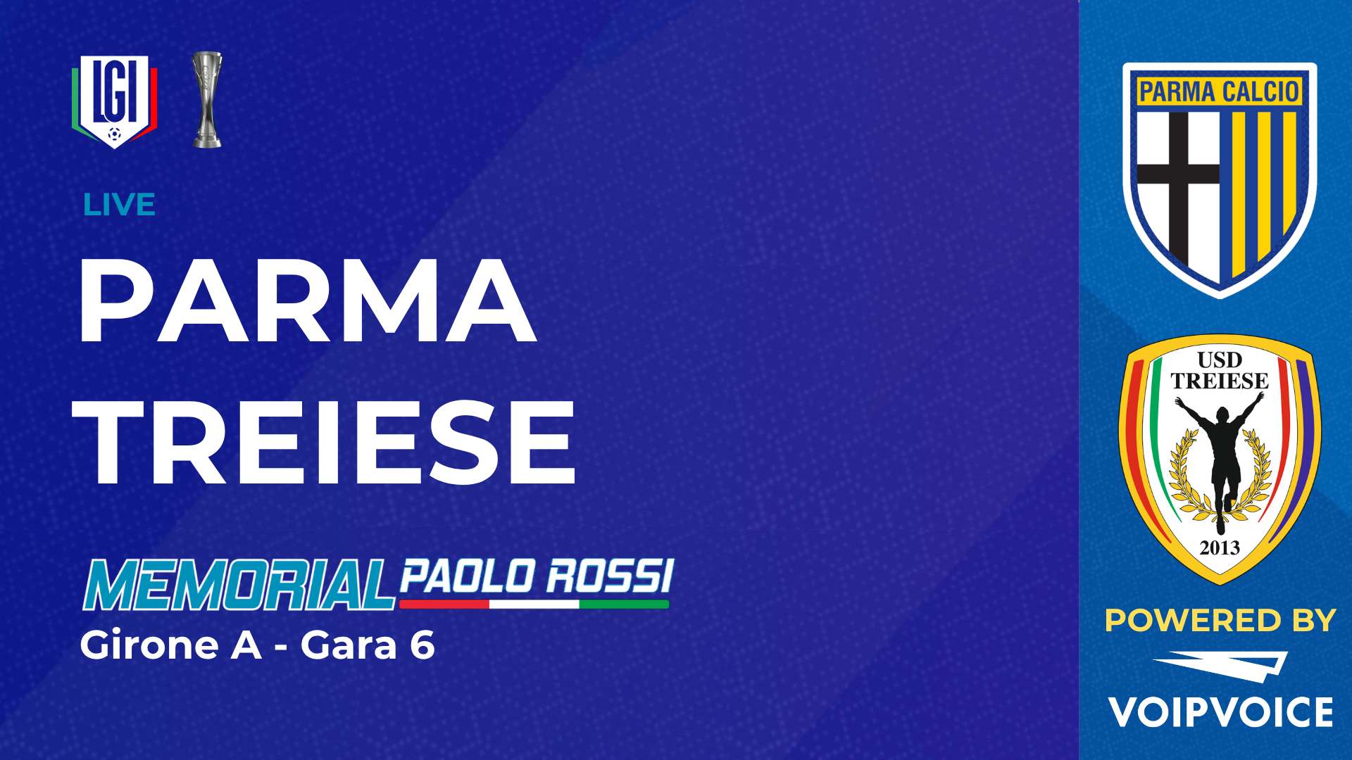 Parma - Treiese | Paolo Rossi Maschile | stagione 2026/27