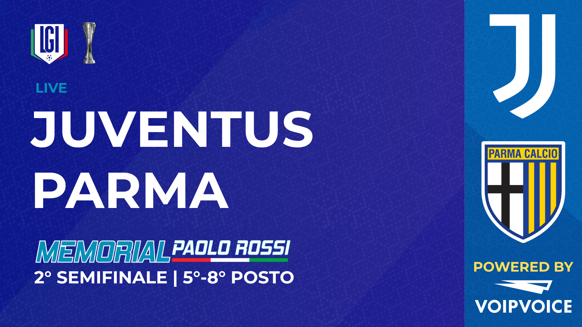 Juventus - Parma | Semifinale 5°-8° posto, Paolo Rossi Maschile | stagione 2026/27