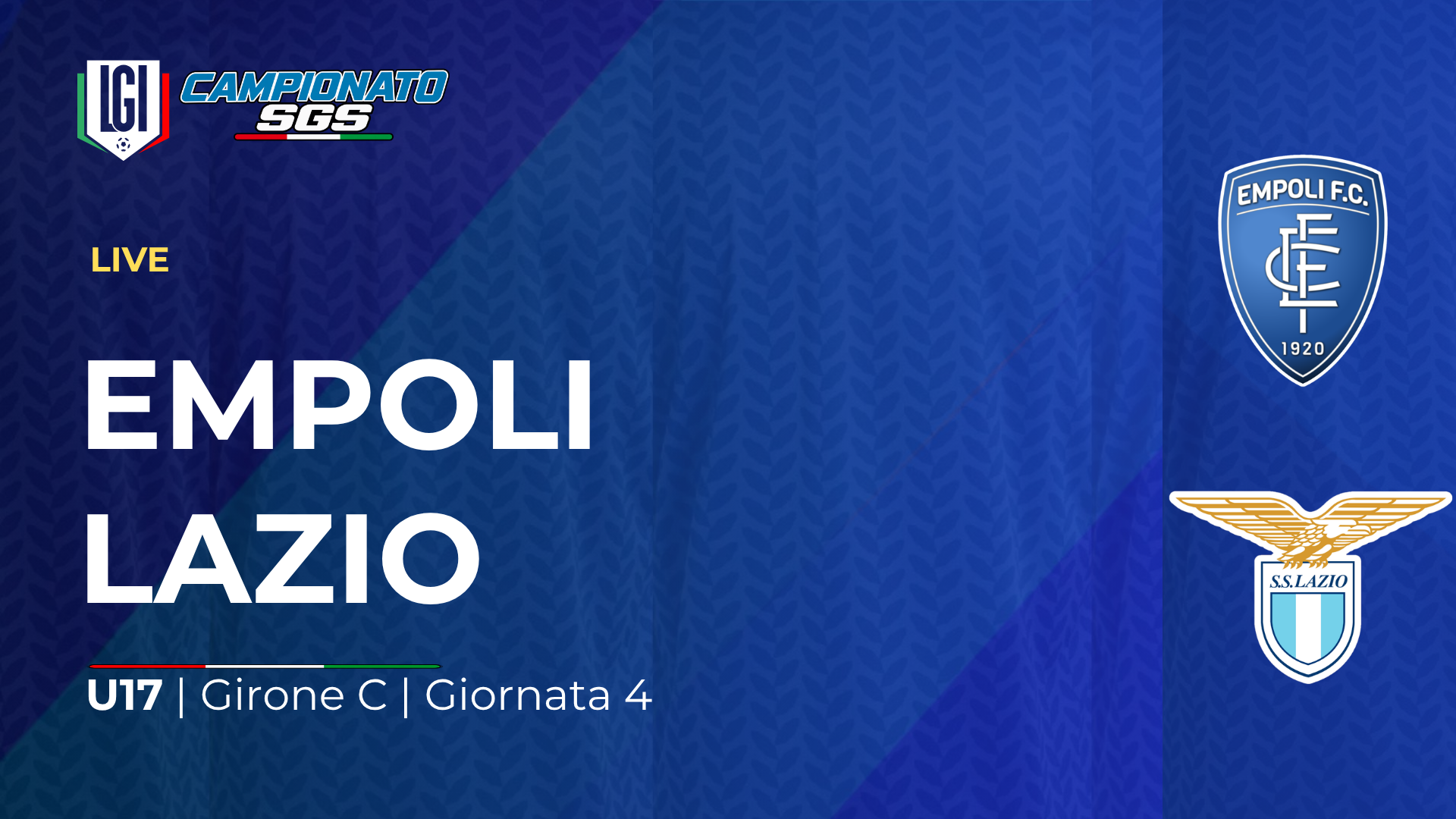 Empoli - Lazio | 4ª giornata Campionato Under 17 | stagione 2026-27