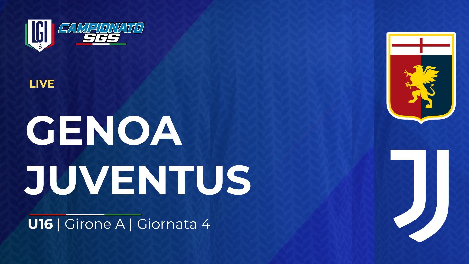 Genoa - Juventus | 4ª giornata Campionato Under 16 | stagione 2026-27